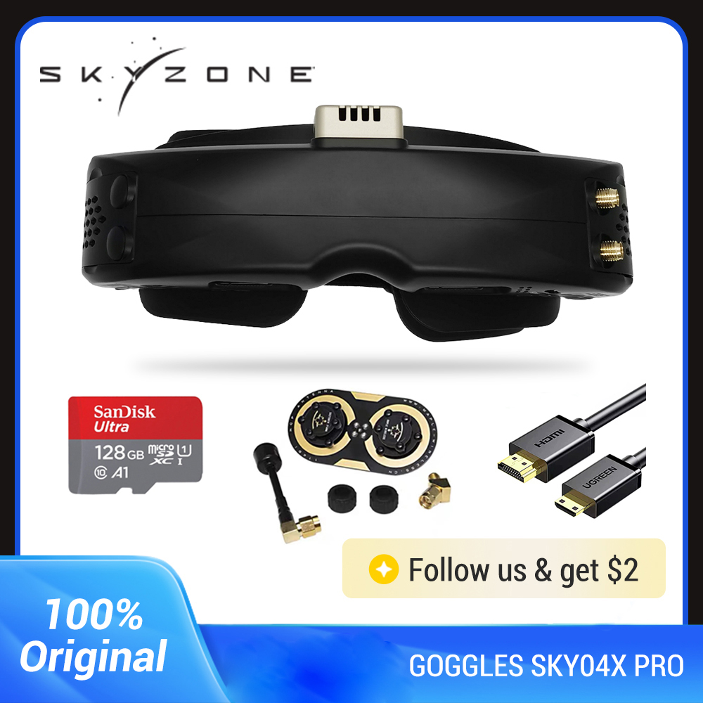 Skyzone Sky04O Pro Fpv Goggles - Okulary FPV Skyzone SKY04X PRO 5.8GHz