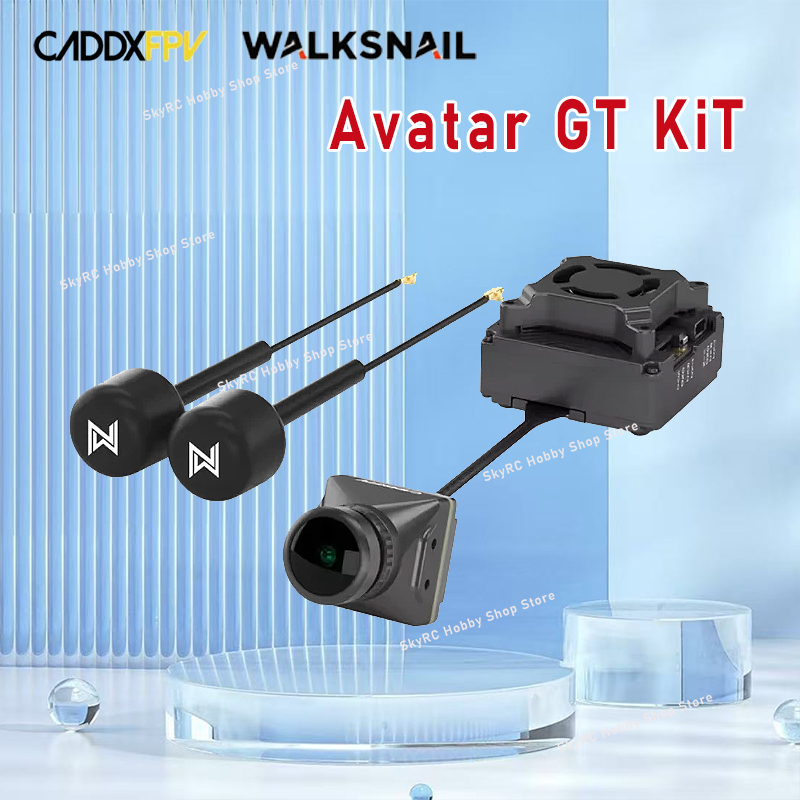 Walksnail Avatar Gt Kit 2W Vtx - Zestaw Caddx Walksnail Avatar GT FPV,