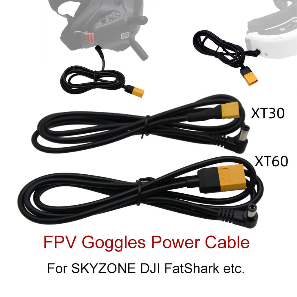 Skyzone Sky04X Pro Oled Fpv Goggles - Kabel zasilający do gogli FPV 1.2M