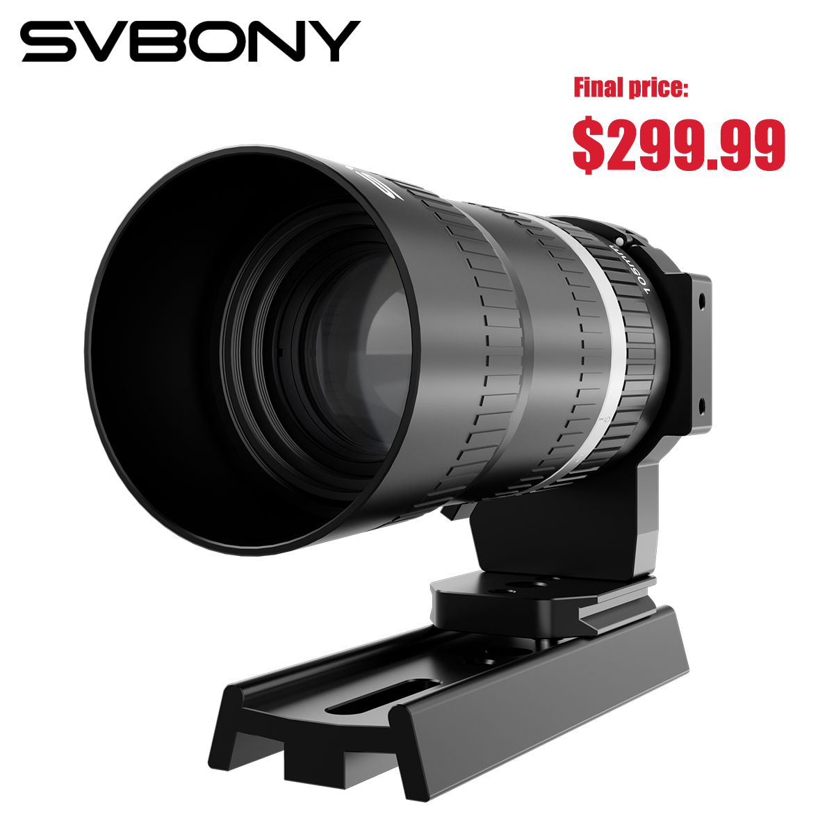 Skyzone Sky04O Pro Fpv Goggles - Teleskop astronomiczny Svbony SV535 105mm f/2.8