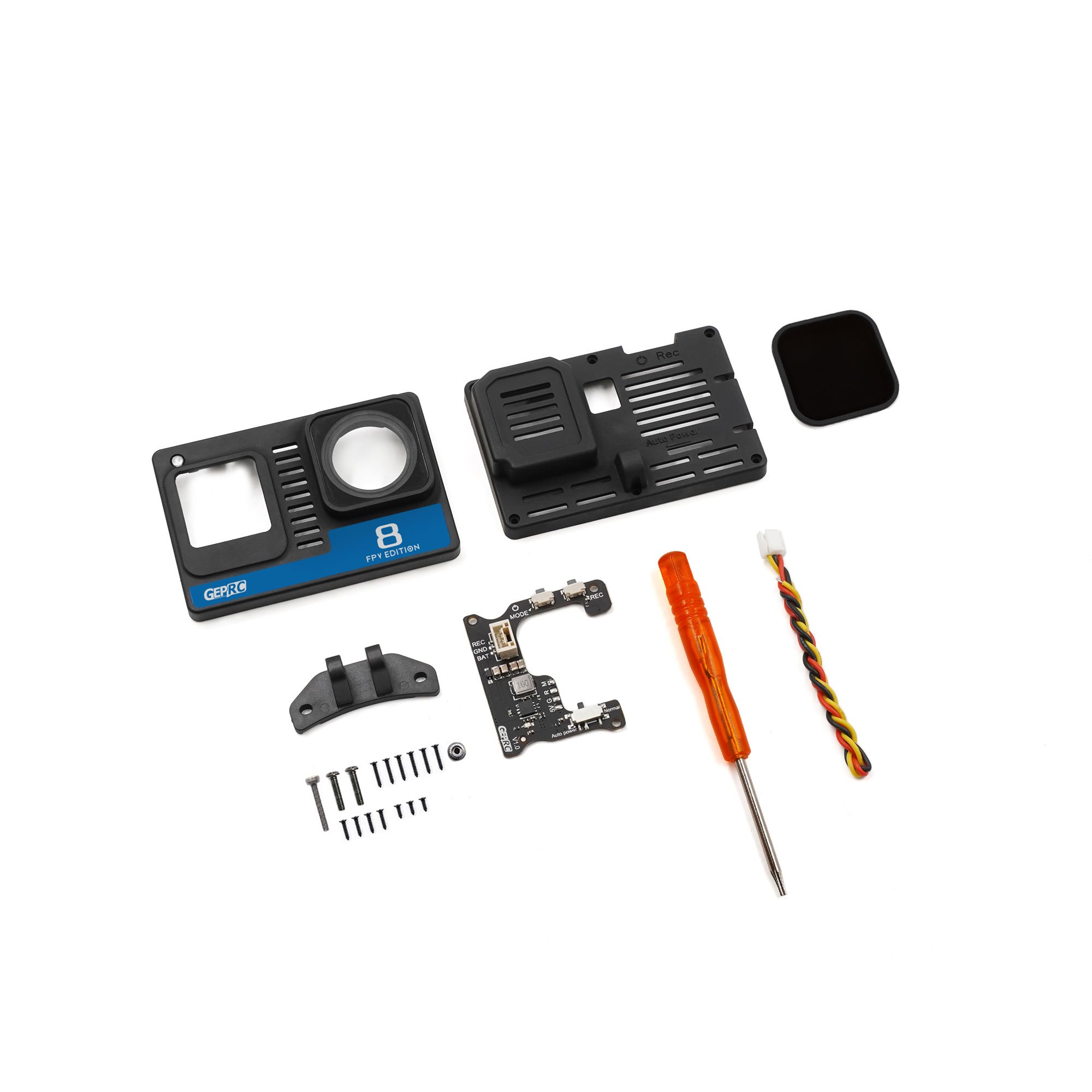 Walksnail Avatar Hd Goggles X - GEPRC Naked Case z płytą BEC