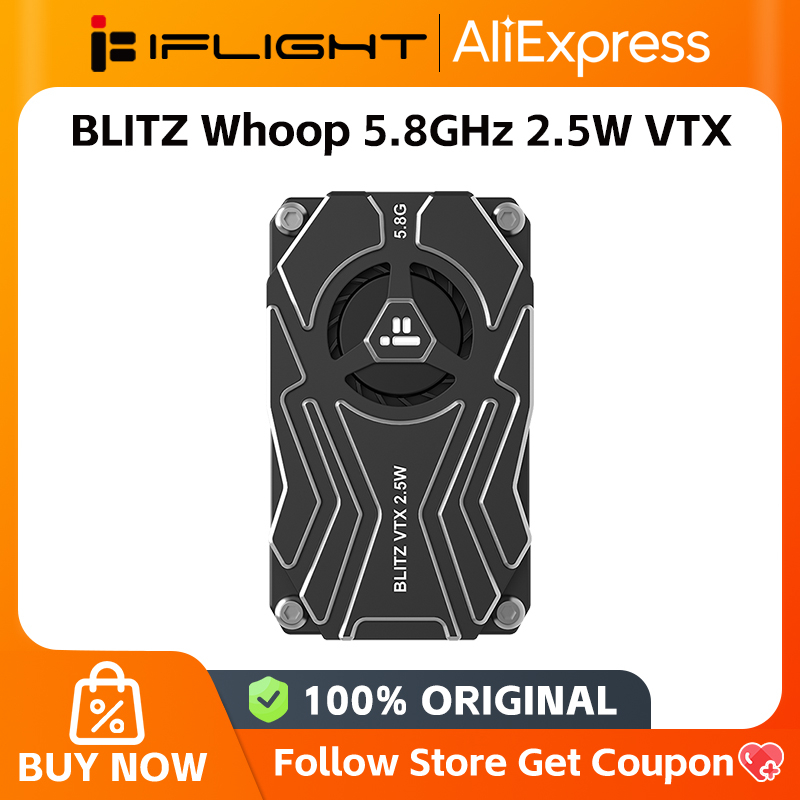 Iflight Blitz 1.6W 5.8G Vtx - iFlight BLITZ Whoop 5.8G/4.9G 2.5W/1.6W VTX