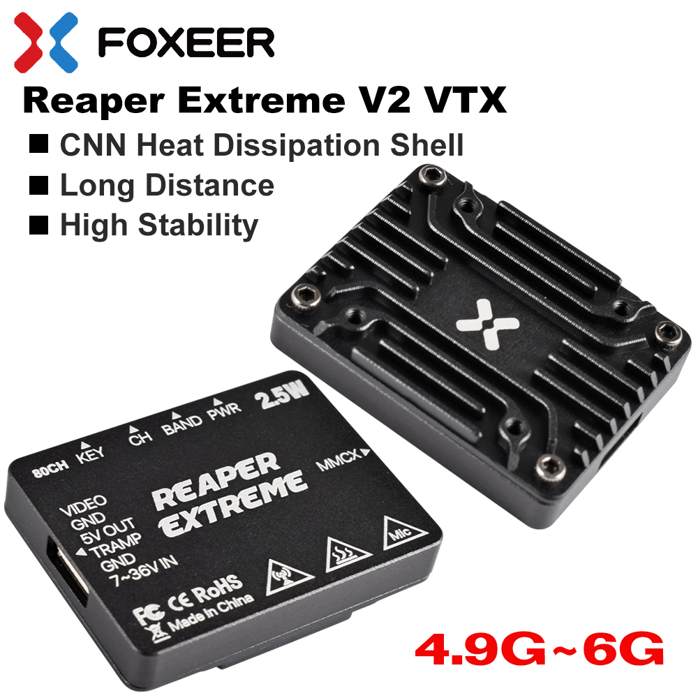 Foxeer 4.9-6G Reaper Extreme V – Foxeer Reaper Extreme 2.5W Vtx recenzja i cena