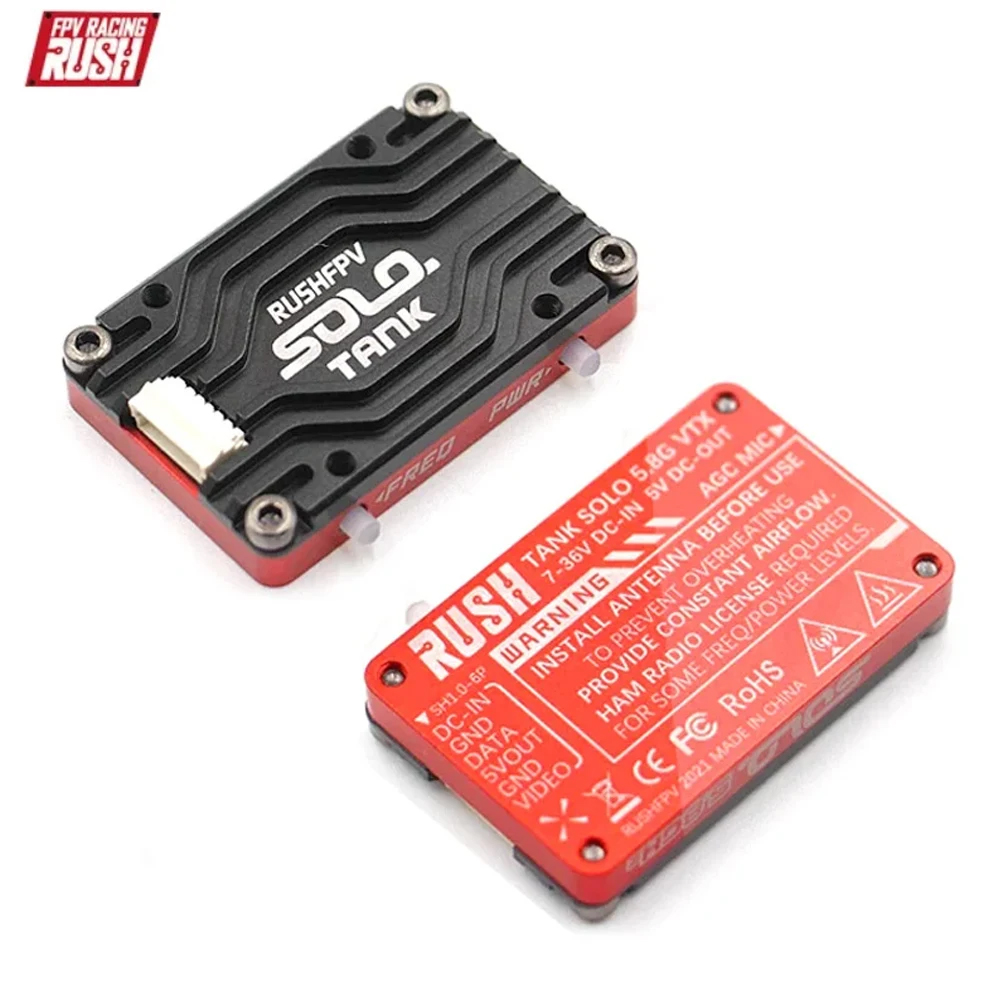 RushFPV Rush FPV Max Solo 2.5W – Rushfpv Rush Max Solo 5.8G 2.5W Vtx recenzja i cena