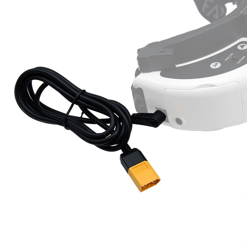 Kabel zasilający do gogli FPV  – Skyzone Sky04X Pro Oled Fpv Goggles recenzja i cena