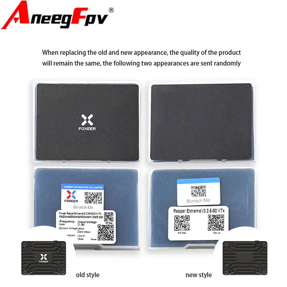 Foxeer 5.8G Reaper Extreme V2  – Foxeer Reaper Extreme 2.5W Vtx recenzja i cena